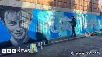 Mural made in memory of fatally stabbed Leo Ross