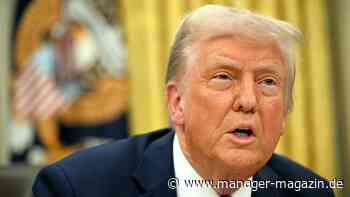 Donald Trump: US-Präsident erneuert Zolldrohungen gegen Europa