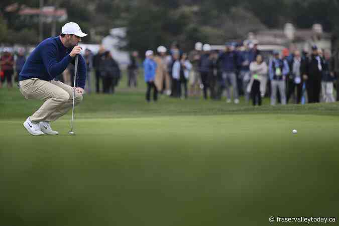 Sepp Straka leads by 3 at Pebble Beach as rough weather awaits the weekend