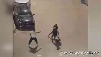 Video shows man shooting attacker in downtown Miami