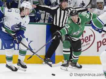 Stars 5, Canucks 3: No more J.T. Miller, but now there are worries about Quinn Hughes