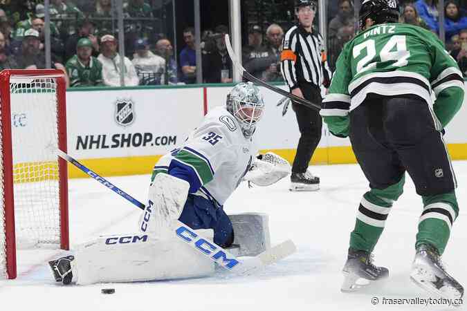 Jason Robertson and Roope Hintz get two goals, one assist each in Stars’ 5-3 win over Canucks