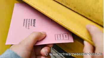 Bundestagswahl in Wildberg: So kommen die Briefwahlzettel rechtzeitig an