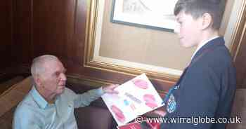 Students bring joy to Wirral care home with artwork