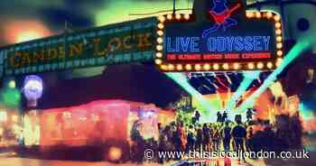 Immersive rock n pop attraction features holographic performance by 90s legends