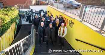On This Day: Watford FC mural unveiled in town centre subway