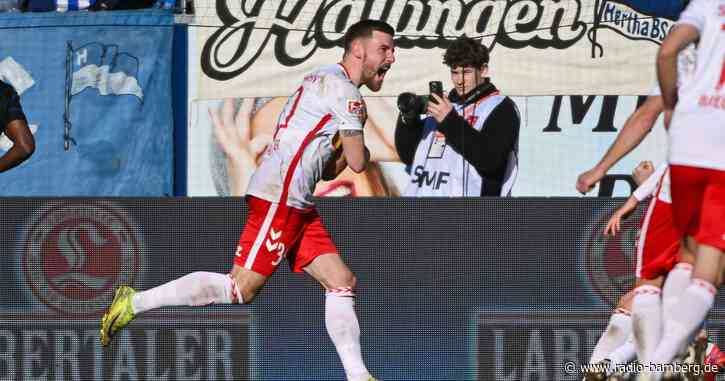 Schlusslicht Regensburg schockt die Hertha