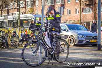 Ongeval op de rotonde van de Korreweg