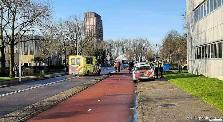 Ongeluk met letsel op drukke Zernike Campus zorgt voor forse verkeersdrukte