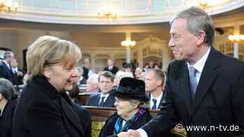 Merkel und Scholz kondolieren: Trauer um Horst Köhler: "Mann mit Ecken und Kanten"