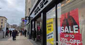 Major fashion chain to close two Bristol stores