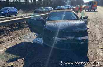 POL-PDLD: Vollsperrung nach Unfall auf der B9