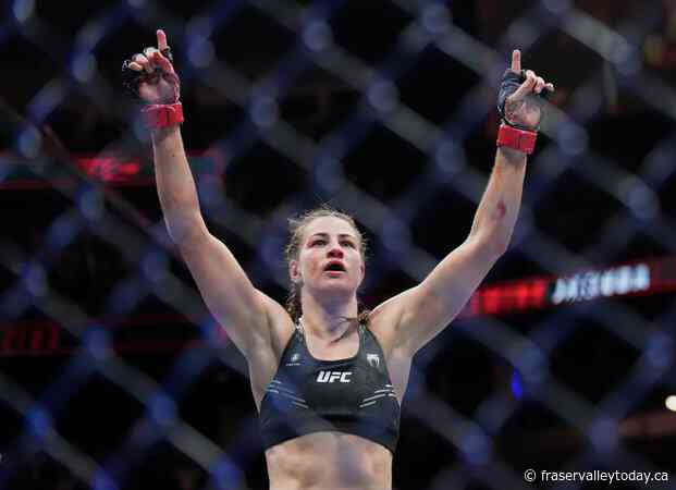 Canadian Jasmine Jasudavicius makes history with win on UFC card in Saudi Arabia