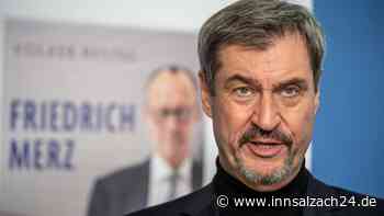 Jetzt spricht Söder: CSU-Chef stellt sich hinter Merz