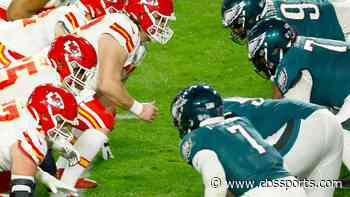 2025 Super Bowl early odds: Chiefs vs. Eagles line has defending champs as slight favorite for three-peat