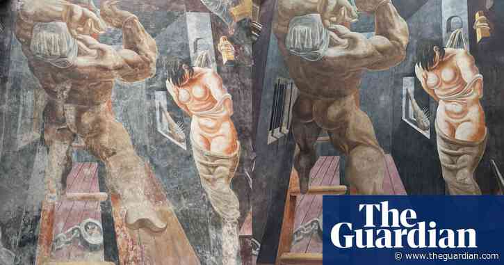 Long-lost anti-fascist mural from 1930s restored and back on show in Mexico