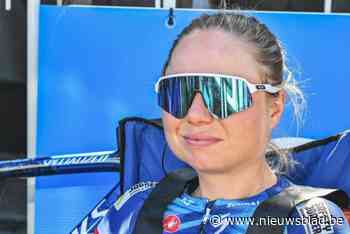 Justine Ghekiere valt in Cadel Evans Great Ocean Road Race