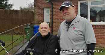 Northumberland care home donates mobility scooter to pensioner to bring back his independence