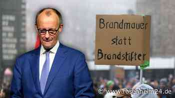 Nach Merz-Abstimmung im Bundestag: Zehntausende demonstrieren gegen Fall der Brandmauer