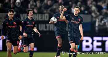 FC Utrecht mag blij zijn met punt na late gelijkmaker in doelpuntenfestijn tegen PEC Zwolle