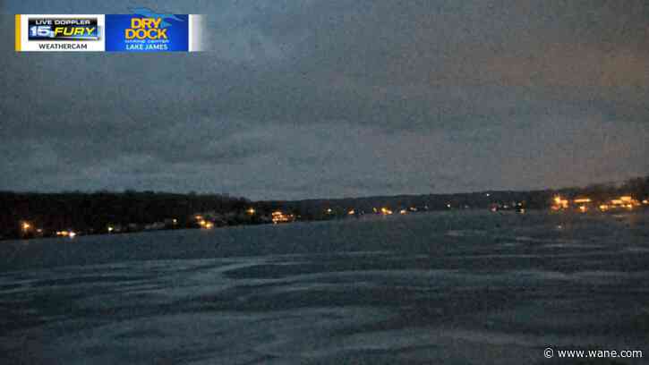 Cloudy night before a Sunday morning wintry mix