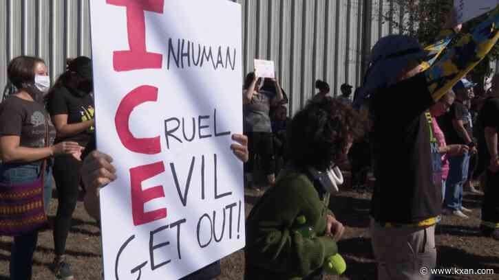 Pflugerville community protests potential ICE facility