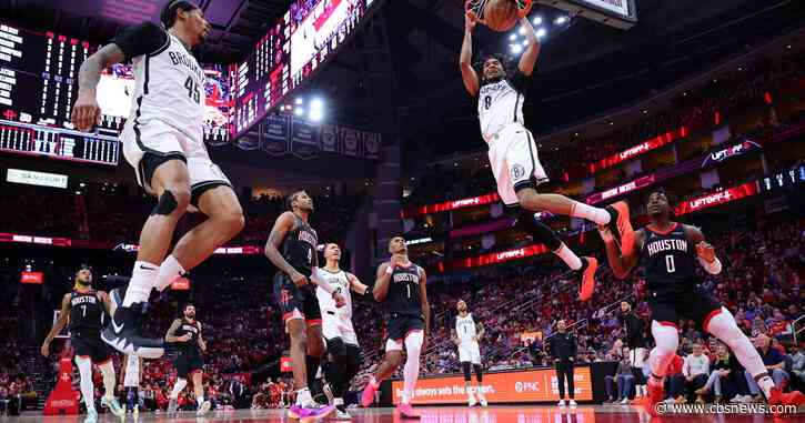 Nets win consecutive games for 1st time since November with victory over Rockets