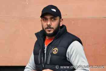 Banned Fenham driver snared after unwittingly parking in front of police car