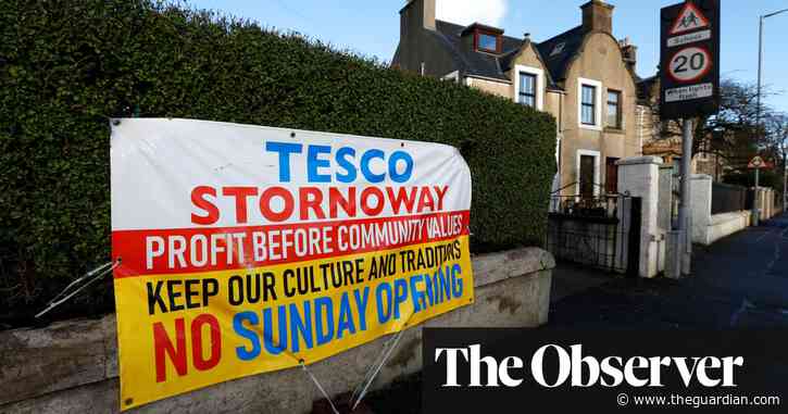 ‘Greed and money over community’: in Stornoway, locals are divided over Tesco’s Sunday opening
