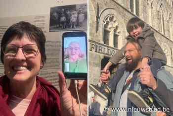 Godelieve (99) kan groots familiemoment meemaken via klein ‘gsm’eke’: “Ons pa in een museum, geweldig!”