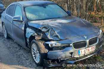 Auto rijdt door na rammen van geparkeerde BMW in Westerlo: “Vraag is of bestuurder zelf thuis is geraakt”