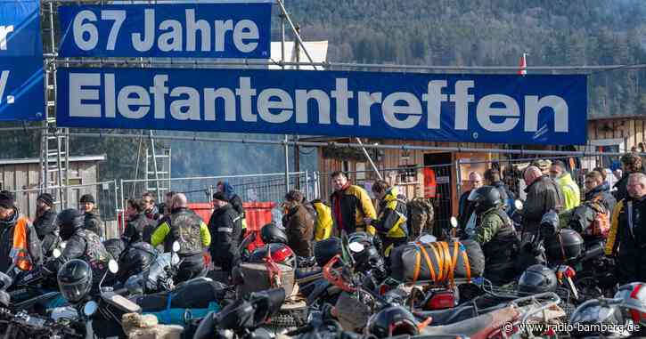 Über 4.000 Motorrad-Fans bei «Elefantentreffen»