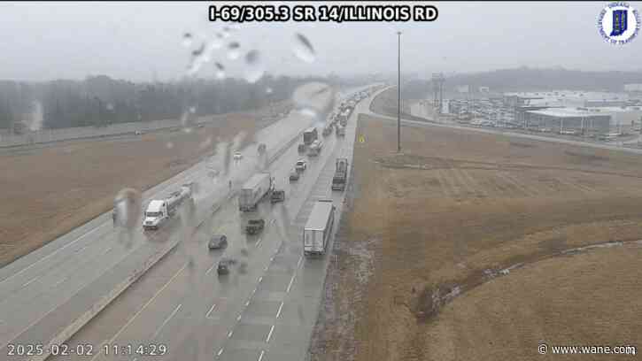 Road conditions improving this afternoon