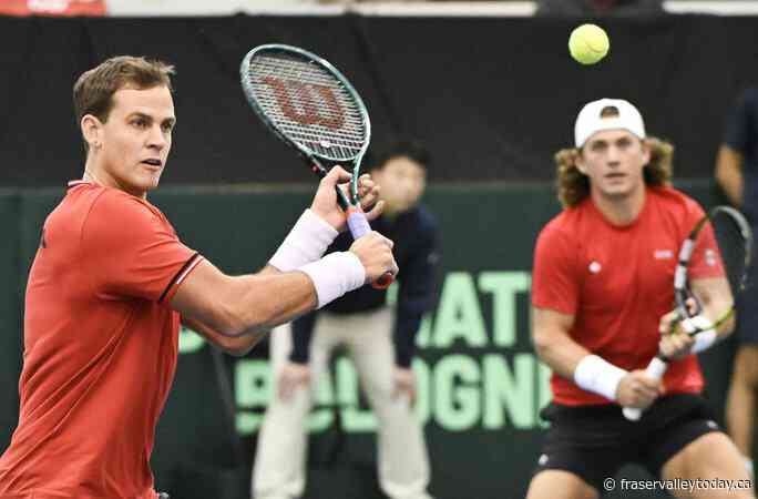 Canada prevails in must-win doubles match, trails Hungary 2-1 in Davis Cup qualifier