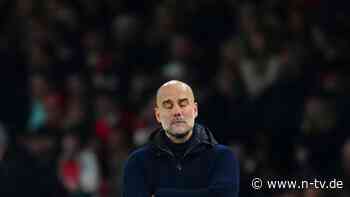 Von Arsenal überrollt: Guardiola überrascht nach ManCitys Debakel
