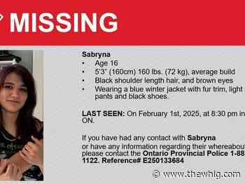 O.P.P attempting to locate missing teen