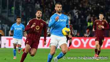Koploper Napoli lijdt bij Roma eerste puntenverlies in acht duels