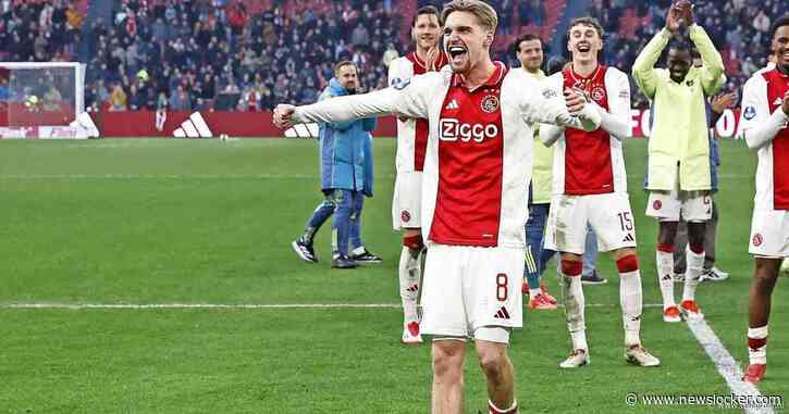 Kenneth Taylor op handen gedragen bij Ajax: ’Allermooiste dat ik ooit hier heb meegemaakt’