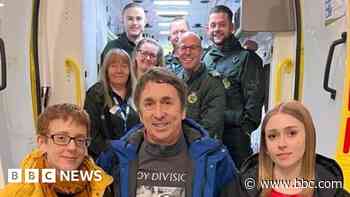 Cardiac arrest survivor reunites with 999 team