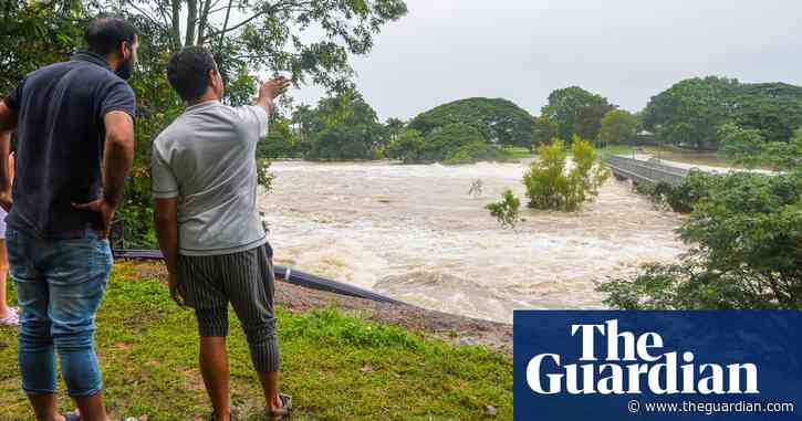Residents capture footage of severe floods in north Queensland – video