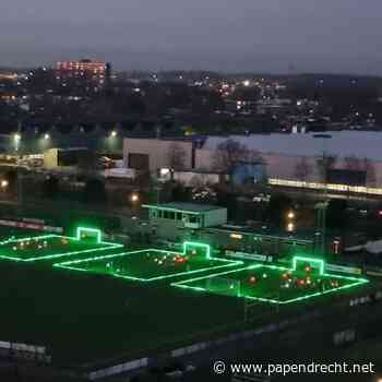 Spectaculair ledvoetbal bij VV Papendrecht