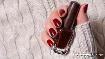 Die "Dark Cherry Nails" sind der ideale Nagel-Trend für den Februar
