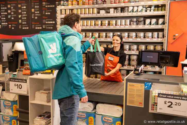 B&Q expands number of products available on Deliveroo