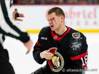 Minnesota's Ryan Hartman facing discipline after attack on Senators' Tim Stutzle