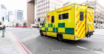 Woman rushed to hospital after crash near Southgate college