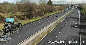 Live: M5 traffic held as crash causes long delays