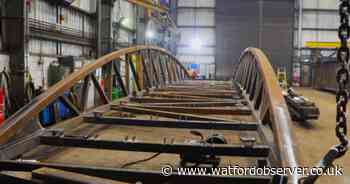 Sneak peek at new Rickmansworth Aquadrome pedestrian bridge