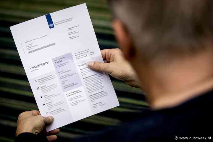 'Meer mensen in verzet tegen verkeersboetes'