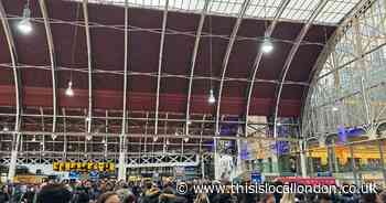 London rush hour travel as City station closes