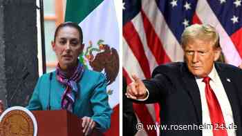 Nach „sehr freundlichem“ Gespräch: Trump setzt Mexiko-Zölle nun doch aus